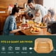 thumbnail image 4 of 100pcs Air Fryer Disposable Paper Liners Square, Non-Stick Parchment Paper, Air Fryer Accessories, Oil Proof & Water Proof, Paper Liner For Baking Roasting Microwave Oven, 4 of 4