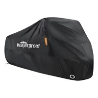 Genérica - Funda De Bicicleta Y Moto Con Elásticos Y Correa Impermeable - Negro