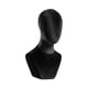 thumbnail image 3 of Cabeza De Maniquí De Busto, Estable, De Terciopelo, Para Collares, Gorra De Centro Comercial, Color Negro, 3 of 5