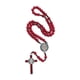 thumbnail image 4 of Rosario Intercession con medalla de San Benito (rojo), 4 of 5