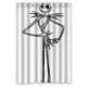 thumbnail image 1 of Cortina de ducha de Jack Skellington de Pesadilla antes de Navidad, juego de cortina de baño con ganchos, tamaño 48 x 72 pulgadas, 1 of 3