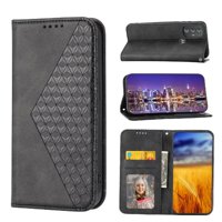 Funda Flip Foxdock Para Motorola Moto G Power 2022 , Estilo Billetera Con Diseño Rombo, Correa De Mano Y Soporte, Uso Diario