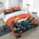 thumbnail image 1 of 3pcs Christmas Cow and Cat Tree Themed Digital Printed Bedding Set | Pilling-Resistant Polyester Soft & Breathable, 1 of 1