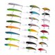 thumbnail image 5 of Kit De Se?uelos De Pesca Mixtos, 24 Uds., 3 Estilos, Wobblers De Pesca Minnow, Cebo De Manivela Dura, 5 of 5
