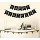 thumbnail image 2 of Banderín De Cumpleaños Negro Con Letras Doradas Brillantes, 2 of 5