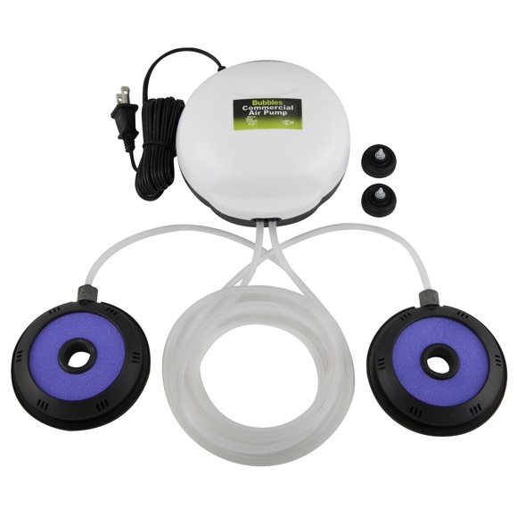 Bomba de Aire Marine Metal 110V Kit Comercial de Burbujas