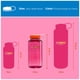 thumbnail image 5 of Botella de agua Nalgene Thrill & Motion, 946 ml, boca ancha, fucsia, 5 of 6