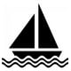 thumbnail image 1 of Decomural Sail Boat Ship Ocean Transport WS-18744, 1 of 2