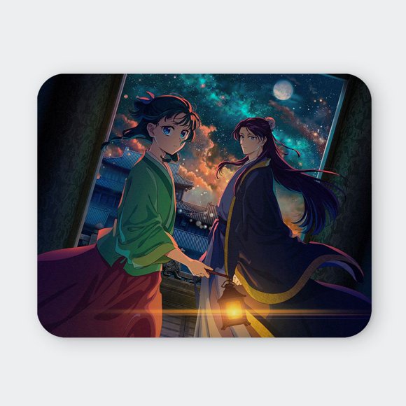 Mousepad 20x24 Cm - Diseño Maomao y Jinshi Cielo Estrellado