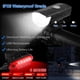 thumbnail image 3 of Set de 8 accesorios para bicicleta SODPE con luces USB recargables, 3 of 8