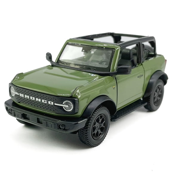 Coche de juguete Metanyl convertible de 2 puertas Bronco Badlands 1/36