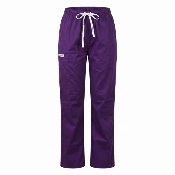Pantalón clínico Recto Unisex Ripholia ALG-799-4 Algodón