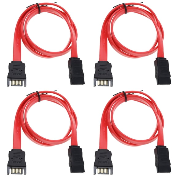Cable SATA SG Store 50 cm, 7 pines, macho a hembra, 4 unidades