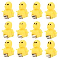 Bothyi - Accesorios De Juguete De Montaña Rusa, Lindas Pistas Eléctricas, Piezas De Juego Para Niños Y Niñas, 12 Uds. De Pato