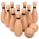 thumbnail image 1 of Set de Bolos de Césped de Madera NI-ROU para Exterior, 1 of 8