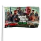 thumbnail image 1 of Bandera Decorativa Grand Theft Auto Desmarcar 60x90cm, 1 of 6