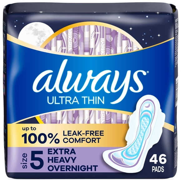 Toallas Femeninas Always Ultra Thin Noche Talla 5 46 Unid