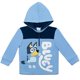 thumbnail image 1 of Sudadera con capucha Bluey Big Boys, forro polar con media cremallera, 10-12 años, azul, 1 of 7