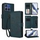 thumbnail image 1 of Funda Cartera Mariposa para [Motorola Edge 2025 5G] con Soporte y Cremallera Verde oscuro, 1 of 6