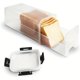 thumbnail image 1 of Recipiente Hermetico con Bandeja dispensador para Pan Sándwich, 1 of 6