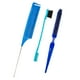 thumbnail image 3 of 3x peine para pelo con estilo, juego de cepillos para burlarse, peine de separación, cepillo para el pelo con cerdas, juego de cepillos pulidos para a Azul, 3 of 5