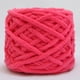 thumbnail image 1 of Xiao Hua Hilo de chenilla afelpada en rosa intenso - 1 rollo, 100 g, hilo esponjoso, manta de felpa ultrasuave, funda de colchón para mascotas, proyecto tejido a mano, 1 of 3