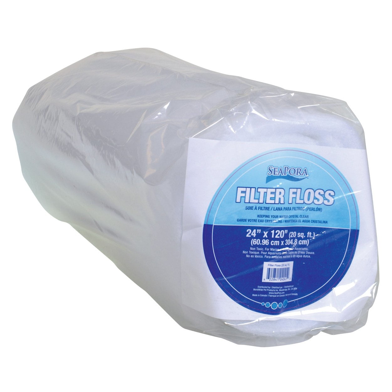 Hilo filtrante Seapora 20 pies cuadrados 61 cm × 305 cm