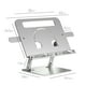 thumbnail image 4 of Mesa Notebook y soporte libros lectura aluminio, 4 of 7
