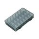 thumbnail image 2 of Organizador De Tornillos, Contenedor De Almacenamiento Para Garaje Con Tapa, Caja De Herramientas Para Joyería, Tornillos, Tuercas, 21 Rejillas, 2 of 3