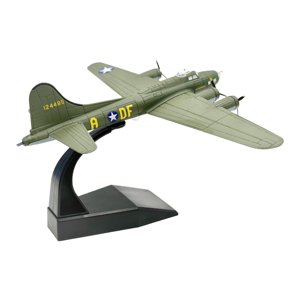 Magideal - 1:144 B17 Modelo De Caza Fundido A Presión Modelo De Avión Retro Decoración De Escritorio Con Base De Exhibición Juguetes En Miniatura Para Sala De Es