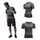 thumbnail image 5 of Polera De Ciclismo Deportiva Hombre Rockbros Manga Corta gris oscuro M, 5 of 6