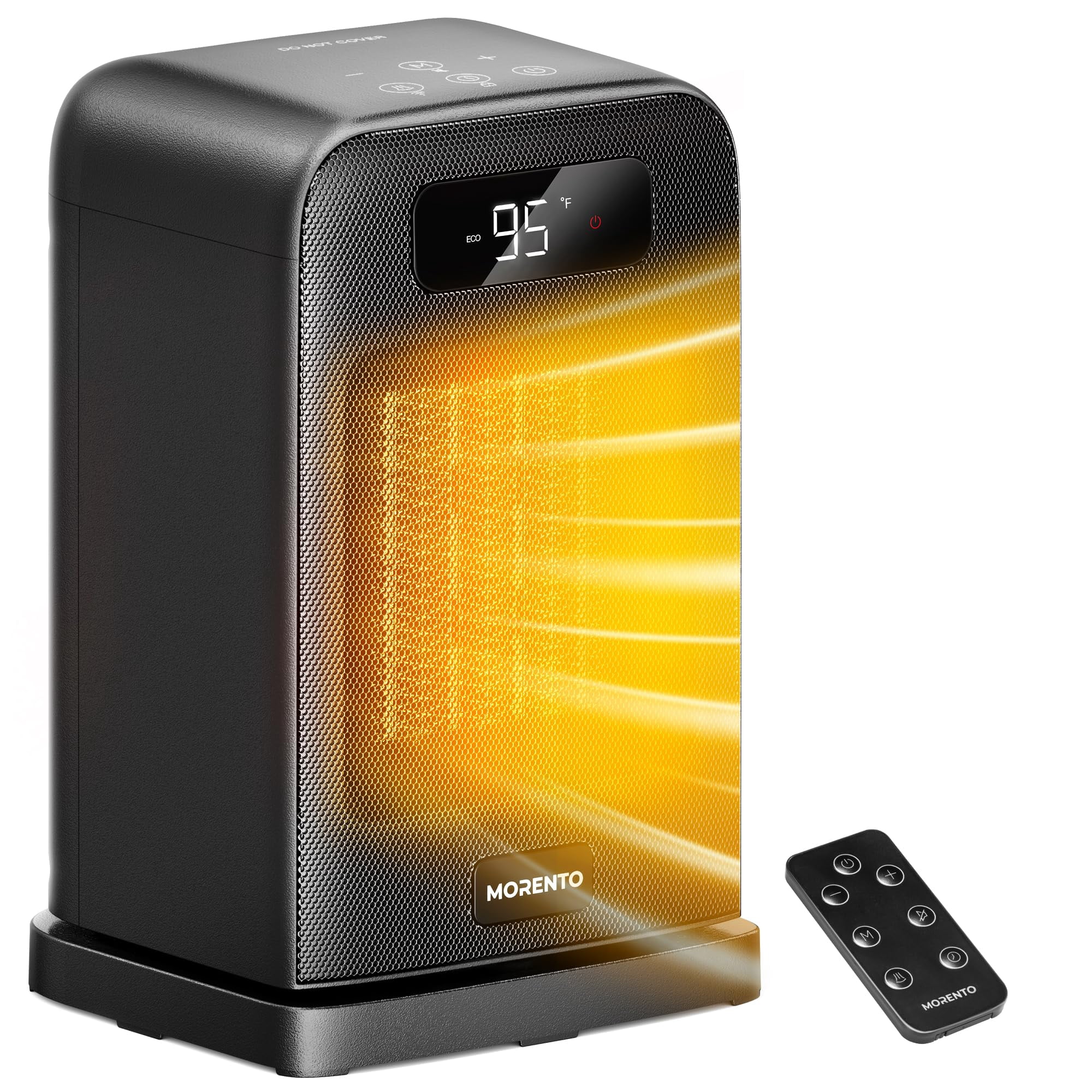 Calefactor Morento De 1500 W, Cerámico, Pantalla Led Y Control Remoto