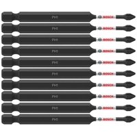 Brocas Eléctricas Para Atornillar Bosch Itph135B Phillips #1, Paquete De 10