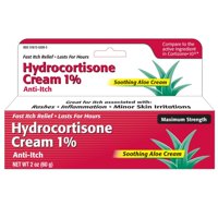 Crema De Hidrocortisona Taro Al 1% Con Aloe Calmante, 60 Ml, Antipicazón