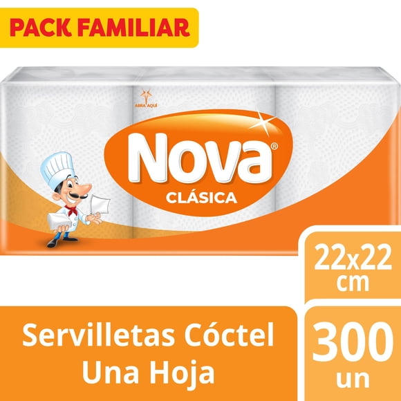 Servilleta Nova Coctel X300