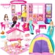 thumbnail image 1 of Doll House Style Shine, portátil y plegable, con más de 60 unidades y 2 muñecas, 1 of 7