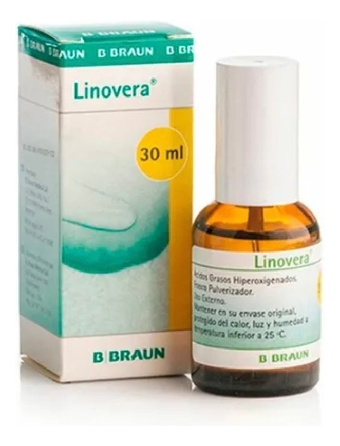 Linovera 30Ml Braun, Protector Cutaneo, Regenerador.