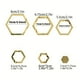 thumbnail image 4 of 6pcs Mirror Wall Stickers, Hexagon Mirror Wall Decal, Decorative Hexagonal Acrylic Wall Sheet, Art DIY Decor, Home Living Room Bedroom Sofa TV Background Wall Decoration, 4 of 5