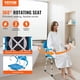 thumbnail image 2 of Silla de ducha VEVOR, con asiento de baño acolchado, giratorio y ajustable 360°, 2 of 3