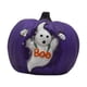 thumbnail image 1 of Estatua De Calabaza De Halloween, Decoración De Halloween Para Centro De Mesa, Escritorio, Entrada, Fantasma Morado, 1 of 5