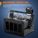 thumbnail image 5 of Caja para interruptores basculantes Nilight de 4 módulos, impermeable, de aluminio, 12V/24V, 5 of 9