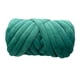 thumbnail image 3 of Chunky Yarn Crocheting Mantas DIY Jumbo Yarn Para Throw Pillow Alfombras Crochet Deep Green, 3 of 5