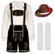 thumbnail image 3 of Set de disfraces Spooktacular Creations Oktoberfest para hombre, tamaño mediano, 3 of 9