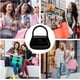 thumbnail image 4 of Bolsos de gelatina - Bolso de verano de moda con parte superior de mango, color caramelo | Bolso de hombro para mujer, moda para mujeres y niñas, 4 of 7
