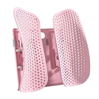 Magideal - Cojín Para Silla, Cojín Para Respaldo De Silla De Escritorio, Antideslizante, Cómodo Y Lavable, Cojín Ergonómico Para Silla Con Respaldo Para Conducir Rosa