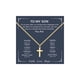 thumbnail image 1 of Collar TASBERN Cruz para Niños - Regalo Dorado, 1 of 6