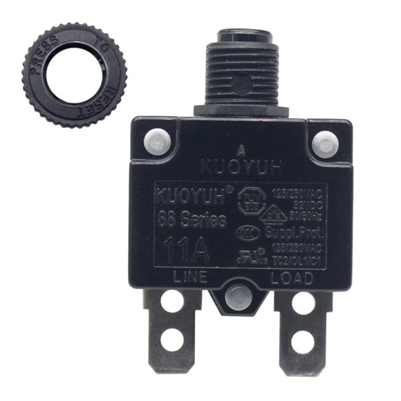 Interruptor automático KQEC Serie 88 11 A 125/250 VAC