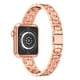 thumbnail image 4 of Correa de reloj CSJCUBIC de acero inoxidable de 38-44 mm para mujer, 4 of 7