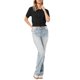 thumbnail image 2 of INSPIRE CHIC Regreso a Clases Verano Cárdigans de Manga Corta Suéter Casual de Punto con Botones Cuello Redondo Suéter Ligero Tops L Negro, 2 of 6