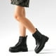 thumbnail image 3 of Botín Taco Mujer Casual PU Weide ZS18, 3 of 9